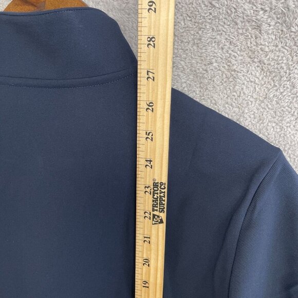 NEW 32 Degrees Heat Men's M Navy Full-Zip Jacket Polyester Softshell - Picture 9 of 9